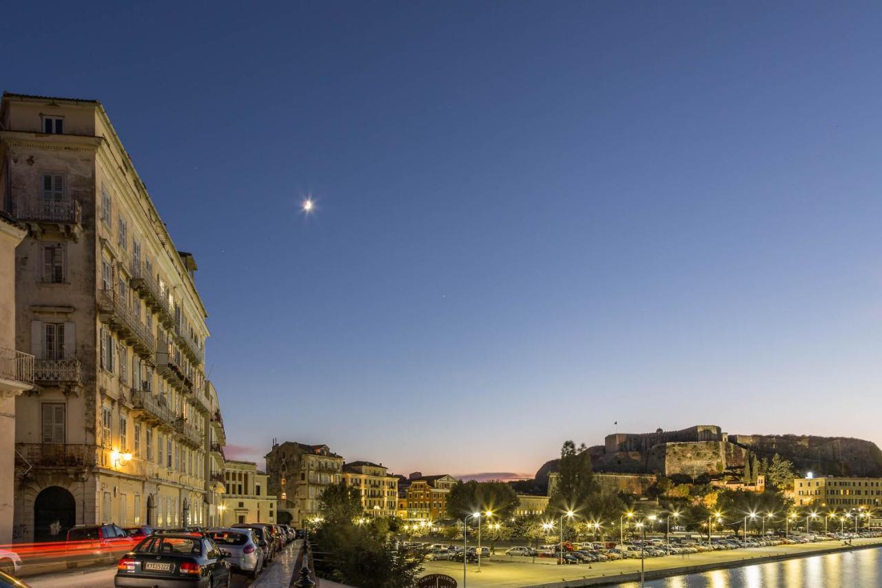 Ferienwohnung Mouragia Loft - Waterfront Old Corfu Town Exterior foto